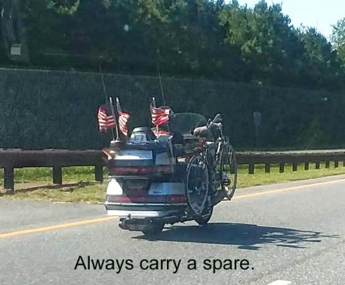 1Always carry a spare