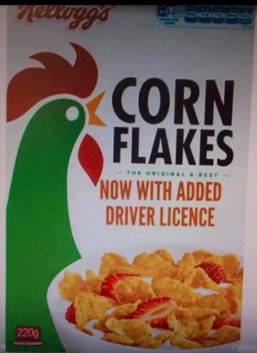 1Cornflakes licence