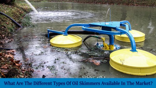 There are various types of oil skimmers available in the market, two main types that are further subdivided are fixed oil skimmers and floating oil skimmers.

Source Url: https://clear-ion.com/blog/what-are-the-different-types-of-oil-skimmers-available-in-the-market/