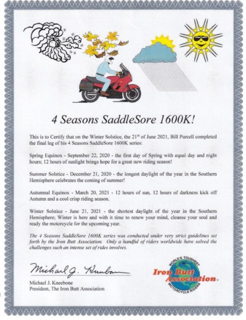 SS1600 Four Seasons Certificate em