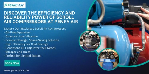 Discover Efficiency and Reliability Power of Scroll Air Compressors at Penry Air