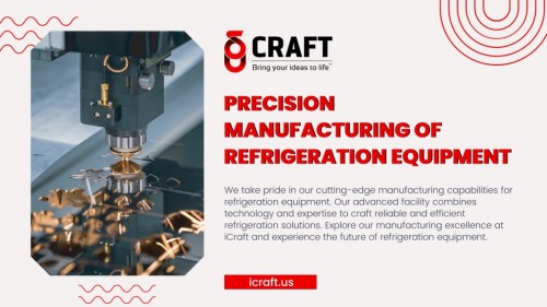 Uncover the pinnacle of refrigeration technology with iCraft's manufacturing capabilities, showcased. Our expertise delivers state-of-the-art refrigeration equipment, tailored to diverse industry needs. Explore our commitment to quality and innovation, ensuring optimal performance and reliability for your cooling solutions. For more information visit us at: https://icraft.us/manufacturing-capabilities/
