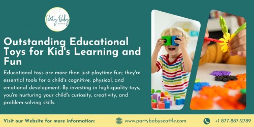 Outstanding Educational Toys for Kid's Learning and Fun